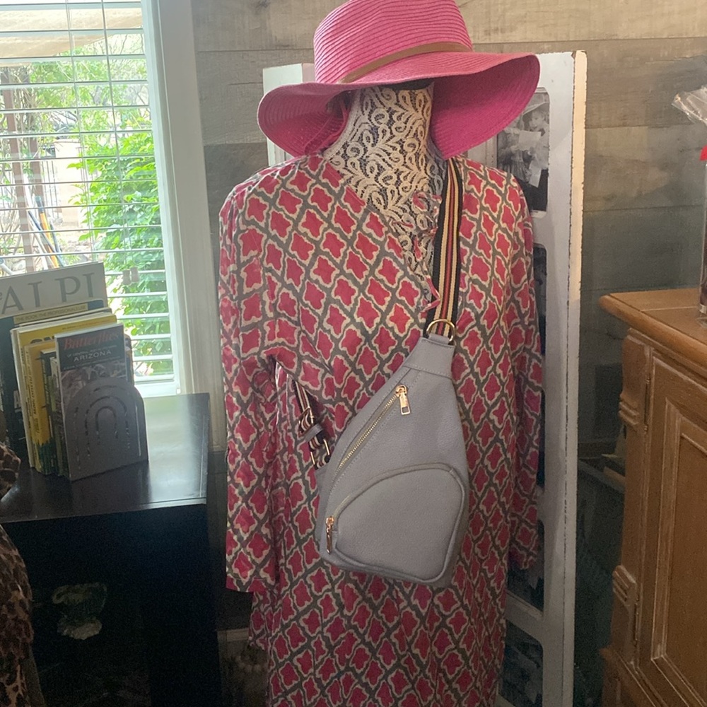 rock flower paper Sumba Pink cover up size L